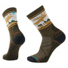 Smartwool Men's Hike Light Cushion Mountain Moose Crew Sock