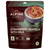 AlpineAire Strawberry Granola with Milk - 2 Servings
