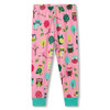 Hatley Kids' Little Blue House Night Owl Applique Pajama Set