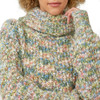 Mystree Women's Turtle Neck Cropped Sweater
