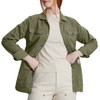106850 DOV Dusty Olive flat styled front view open