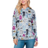 LA Soul Women's Cat Print Hoodie