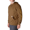 Carhartt Men's Rain Defender Loose Fit Midweight Logo Graphic Sweatshirt
