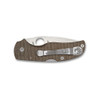 Spyderco Native 5 Brown Canvas Micarta CPM Cru-Wear Folding Knife