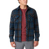 O'Neill Men's Glacier Plaid Superfleece Standard Fit Long-Sleeve Shirt O'Neill Men's Glacier Plaid Superfleece Standard Fit Long-Sleeve Shirt