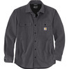 Carhartt Men's Rugged Flex Relaxed Fit Canvas Fleece-Lined Shirt Jac