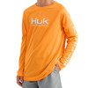 Huk Youth Pursuit Solid Long-Sleeve Shirt