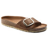 Birkenstock Women's Madrid Big Buckle Nubuck Leather Sandal