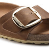 Birkenstock Women's Madrid Big Buckle Nubuck Leather Sandal