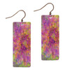 Illustrated Lights DC Designs Rectangle Earring