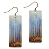 Illustrated Lights DC Designs Rectangle Earring