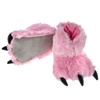 Lazy One Girls' Pink Bear Paw Slipper
