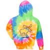 Puppie Love Youth Tie Dye Eternity Moose Hoodie