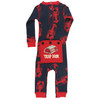 Lazy One Infant Trap Door Lobster Long-Sleeve Flapjack Onesie