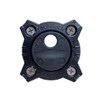 EMS-1004 - nylon grommet w/ one large opening rubber  insert