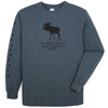 Original Design Men's Kittery Trading Post Black Moose Long-Sleeve T-Shirt