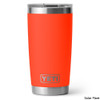 YETI Rambler 20 oz. Stainless Steel Vacuum Insulated Tumbler w/ MagSlider Lid