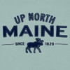 Lakeshirts Youth Blue 84 Up North Maine Moose Hooded Sweatshirt