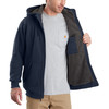 Carhartt Men's Rain Defender Relaxed Fit Midweight Sherpa-Lined Full-Zip Hooded Sweatshirt Carhartt Men's Rain Defender Relaxed Fit Midweight Sherpa-Lined Full-Zip Hooded Sweatshirt