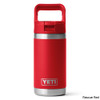 YETI Children's Rambler Jr. 12 oz. Stainless Steel Vacuum Insulated Bottle w/ Straw Cap