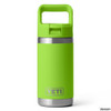 YETI Children's Rambler Jr. 12 oz. Stainless Steel Vacuum Insulated Bottle w/ Straw Cap