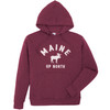 Ocean Beach Women's KTP Moose Maine Up North Vintage Hooded Sweatshirt