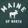 Ocean Beach Women's KTP Moose Maine Up North Vintage Hooded Sweatshirt