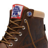 Brown - left side/lace detail