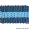 Custom Cordage 3 Stripe Maine Rope Mat - Assorted Colors