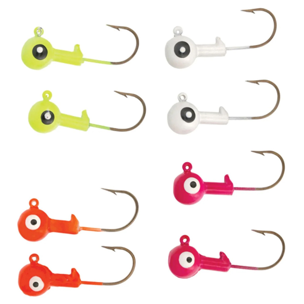 Eagle Claw Tin Ball Head Jig - 3-8 Pk. - Kittery Trading Post