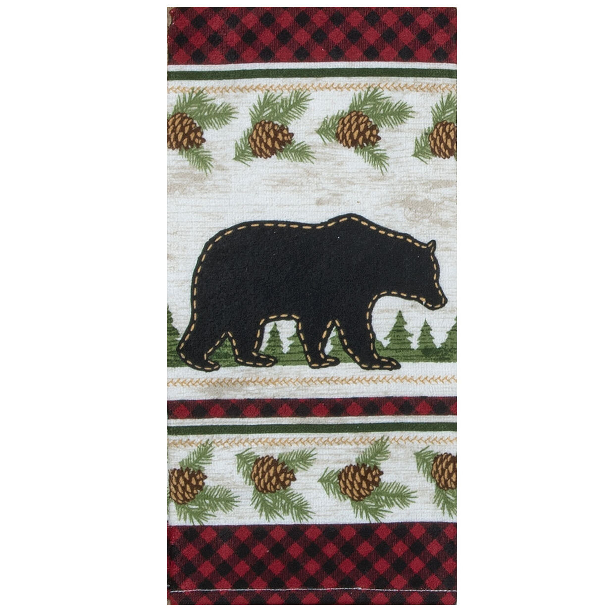 Kay Dee Woodland Bear Terry Towel - Thumbnail 3