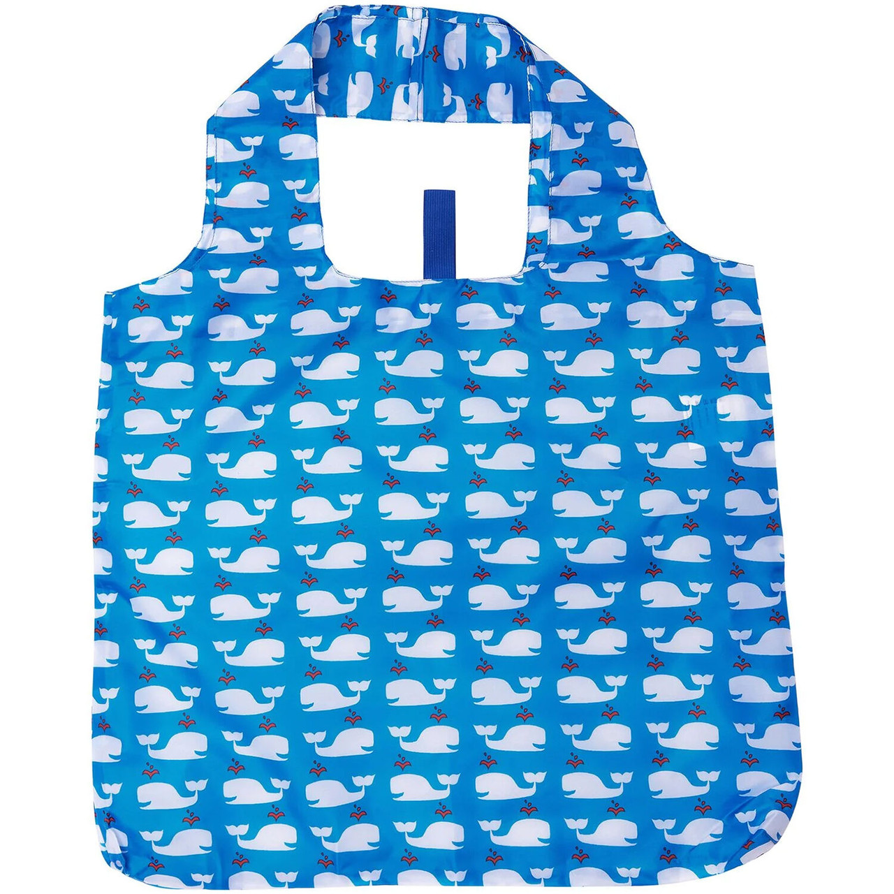 Rockflowerpaper Whales Blue Reusable Blu Bag - Kittery Trading Post