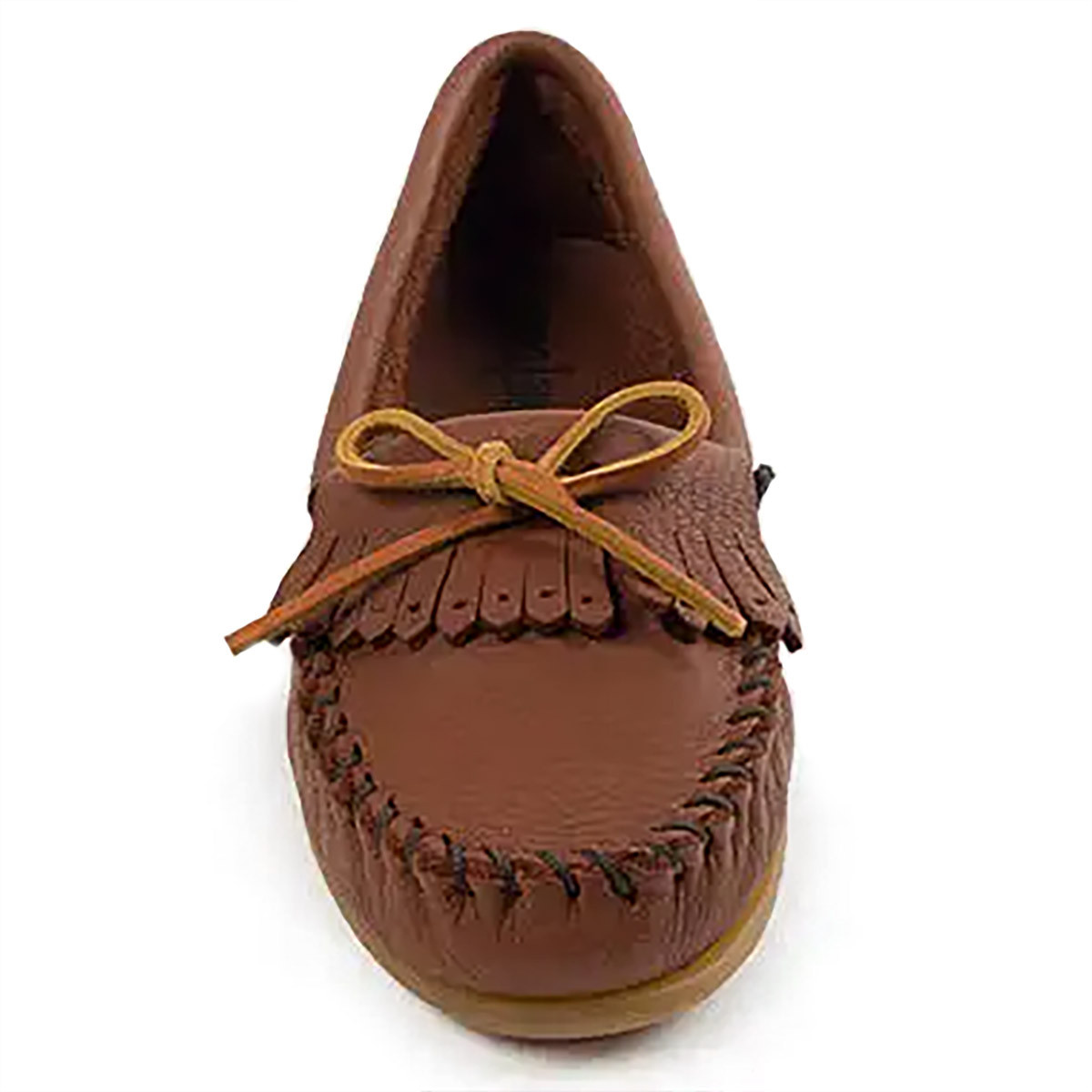 Minnetonka Women's Deerskin Kilty Moccasin - Kittery Trading Post