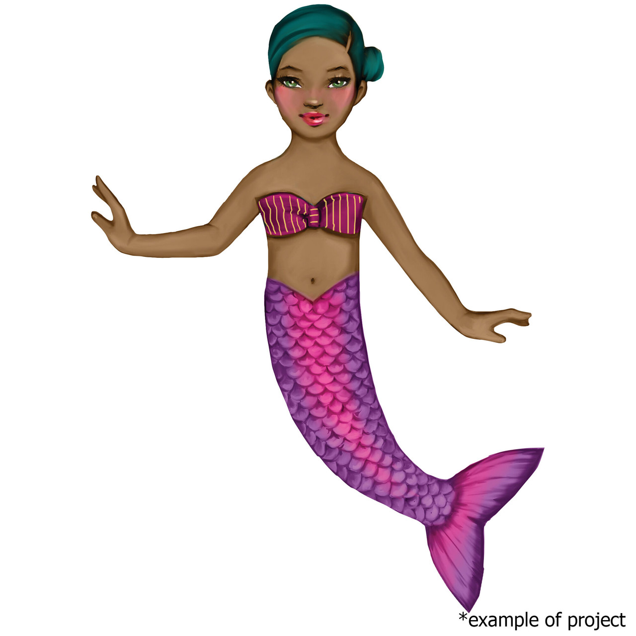 Klutz The Marvelous Book of Magical Mermaids Book Kit by Eva