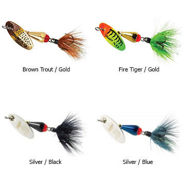 aeroplane spinner fishing lures Northland Reed-Runner Tandem Spin, Baits Its bright fluorescent sleeve acts as a highly reflective attractor Mepps XD Dressed Spinner Lure