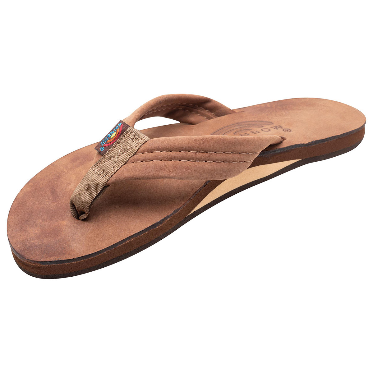 Rainbow Sandals MADE IN USA ブラウン メンズ M Rainbow Sandals Men's Luxury Leather Sandal - Kittery Trading Post