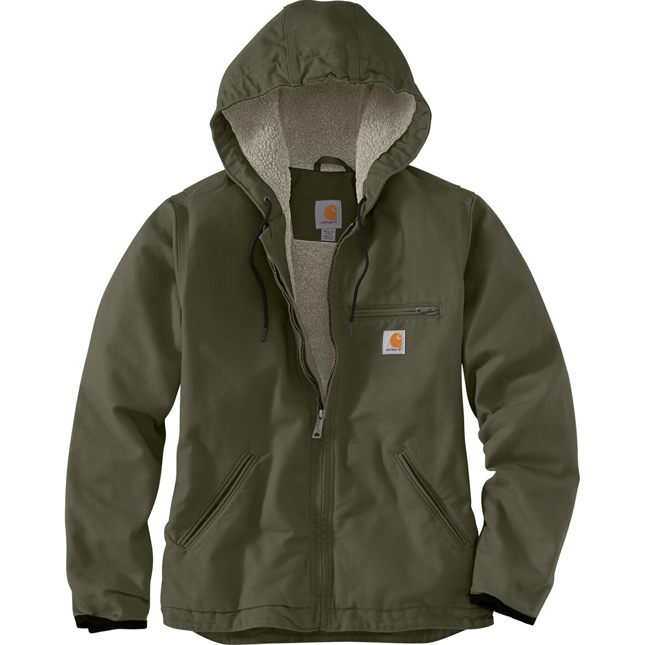Duck Sherpa Lined Jacket Sherpa Carhartt Hoodie Carhartt Bartlett