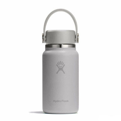 Hydro Flask マイクロ　シルバー Hydro Flask Micro Hydro 6.7 oz. Insulated Mini Bottle - Kittery