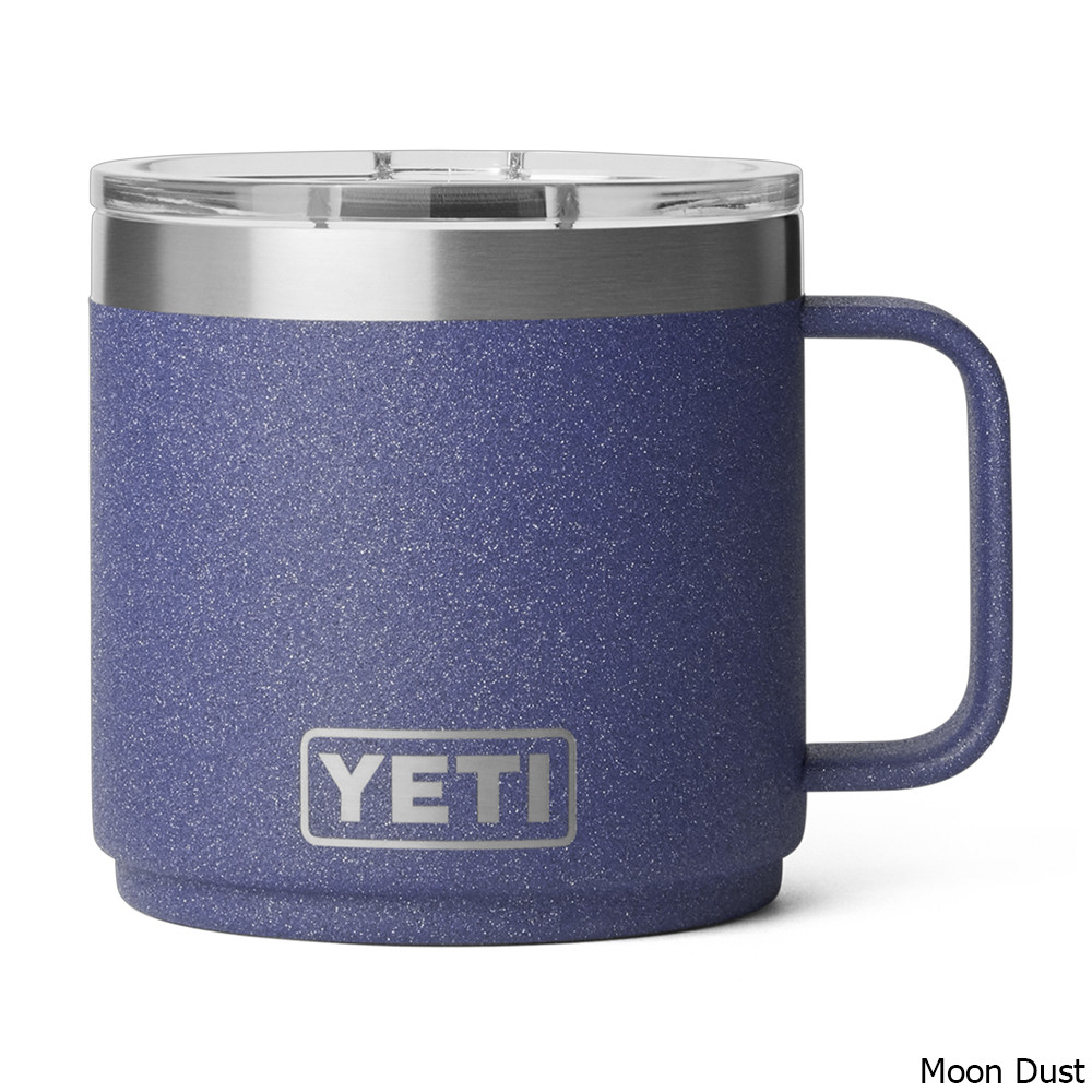 YETI Rambler 14 oz Mug 2個セット（ブラック、ネイビー） Rambler 14 oz Stackable Mug