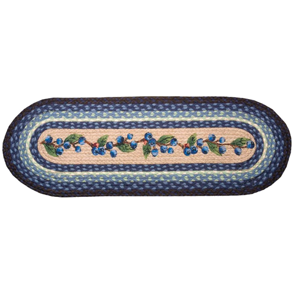 Capitol Earth Rugs Inc. Blueberry Vine Table Runner