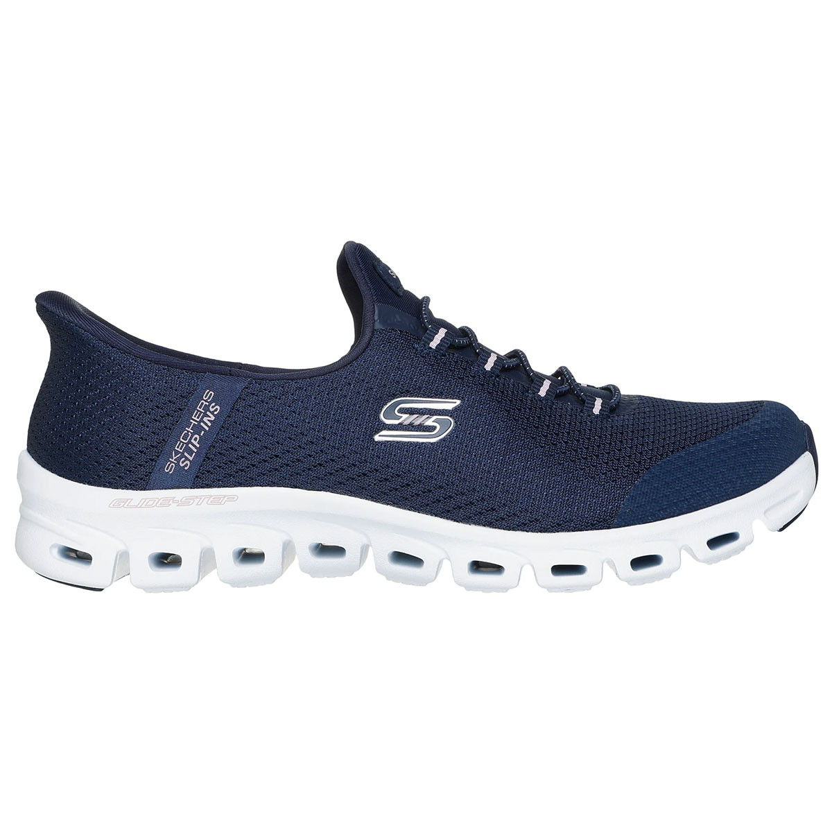 Skechers Slip-On Knit Sneakers in Navy and White Size 9.5 Basic Classic Casual Amazon.com | Skechers Men main image 4
