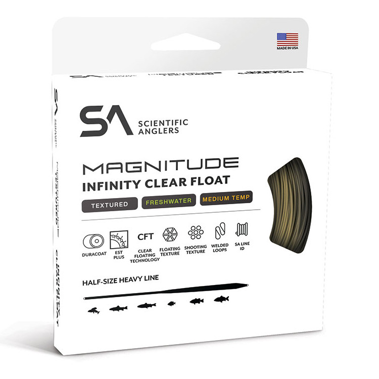 Scientific Anglers Magnitude Textured Infinity Clear Tip WF