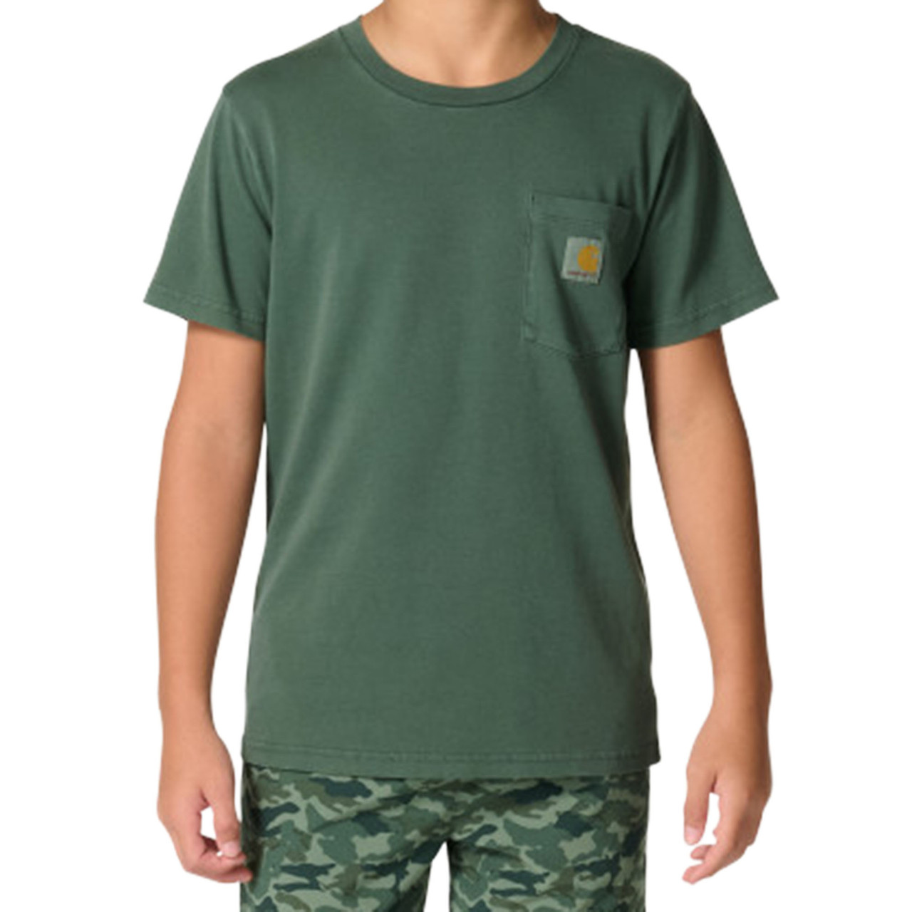 Carhartt Children's Garment Dye Pocket Short-Sleeve Shirt