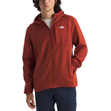 フリースフーディー レッド L The North Face Men's Performance Fleece Full-Zip Hoodie - Kittery