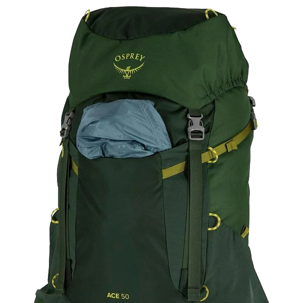 osprey ace 50l youth backpack Kid's 50 L Additional compression and gear storage options come with upper and lower side straps Osprey Ace 50L Backpack -