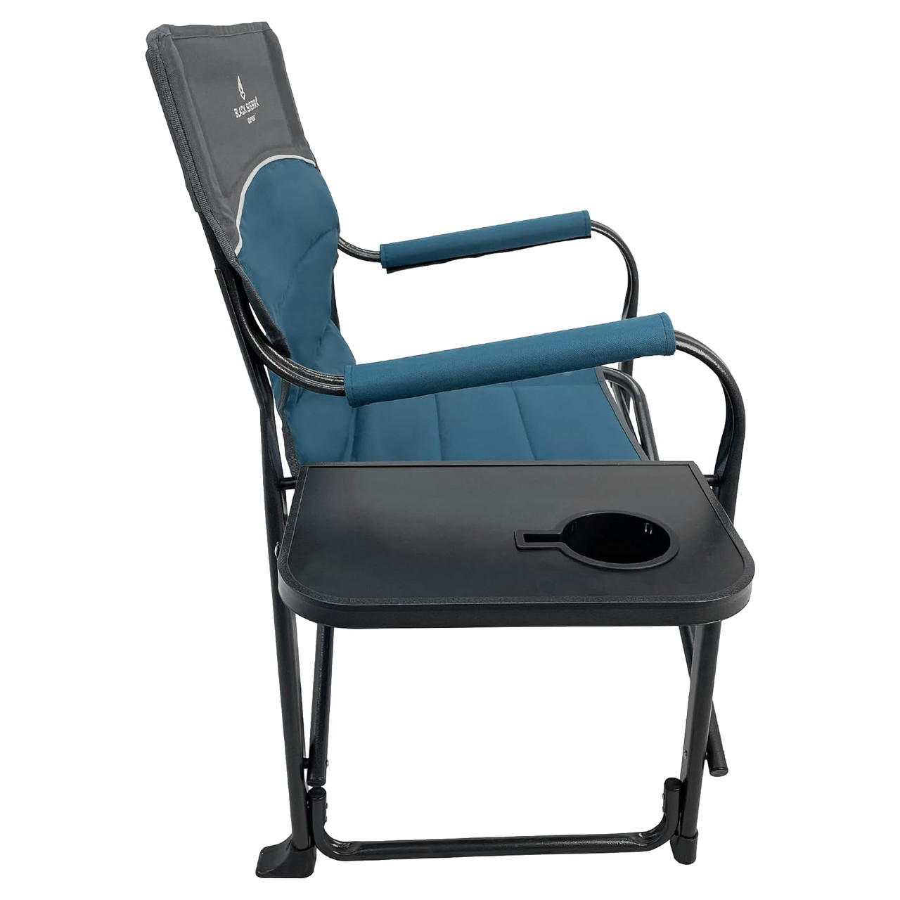 Black Sierra Equipment HD XL Director's Chair w/ Side Table