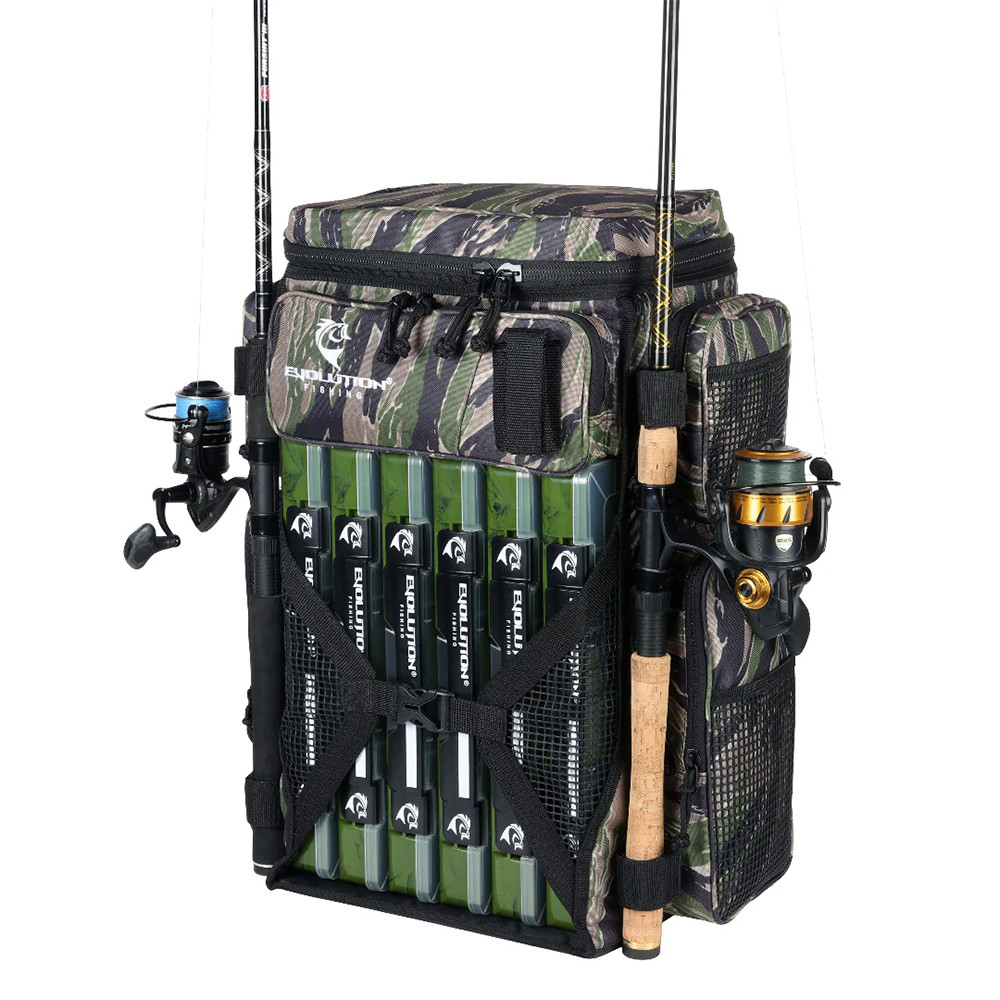 evolution drift series tackle bag 3600 Backpack Seafoam The Battle Pack is built for the wild ones the anglers who explore farther Evolution Fishing Drift Series Tackle