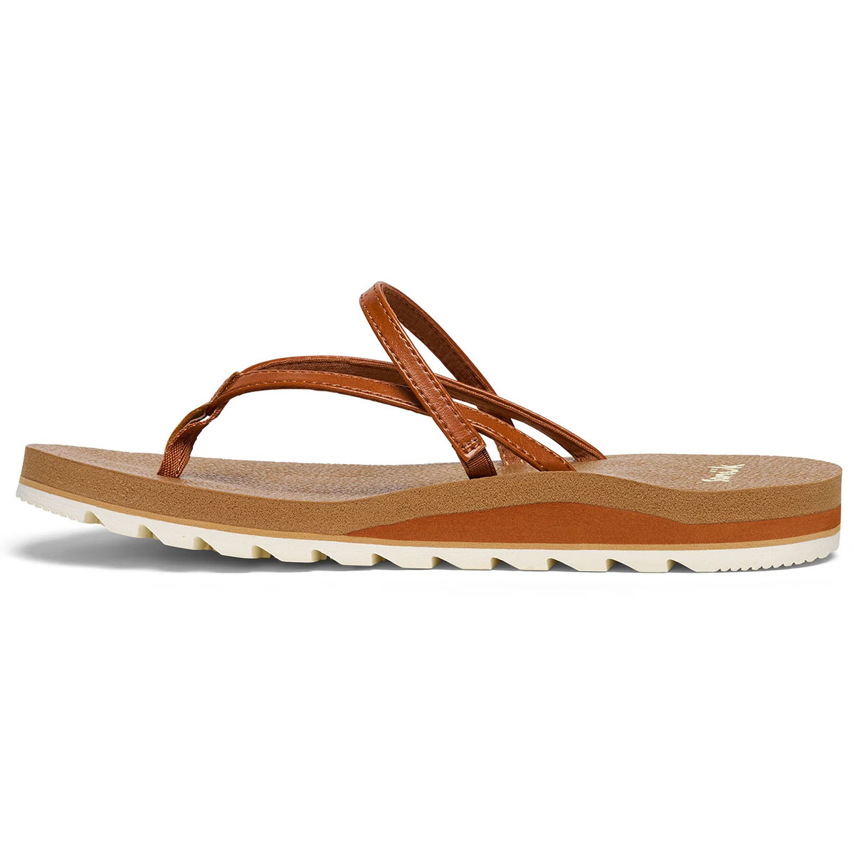 Sanuk Women's Yoga Strappy Memory Foam Flip Flop - Kittery Trading