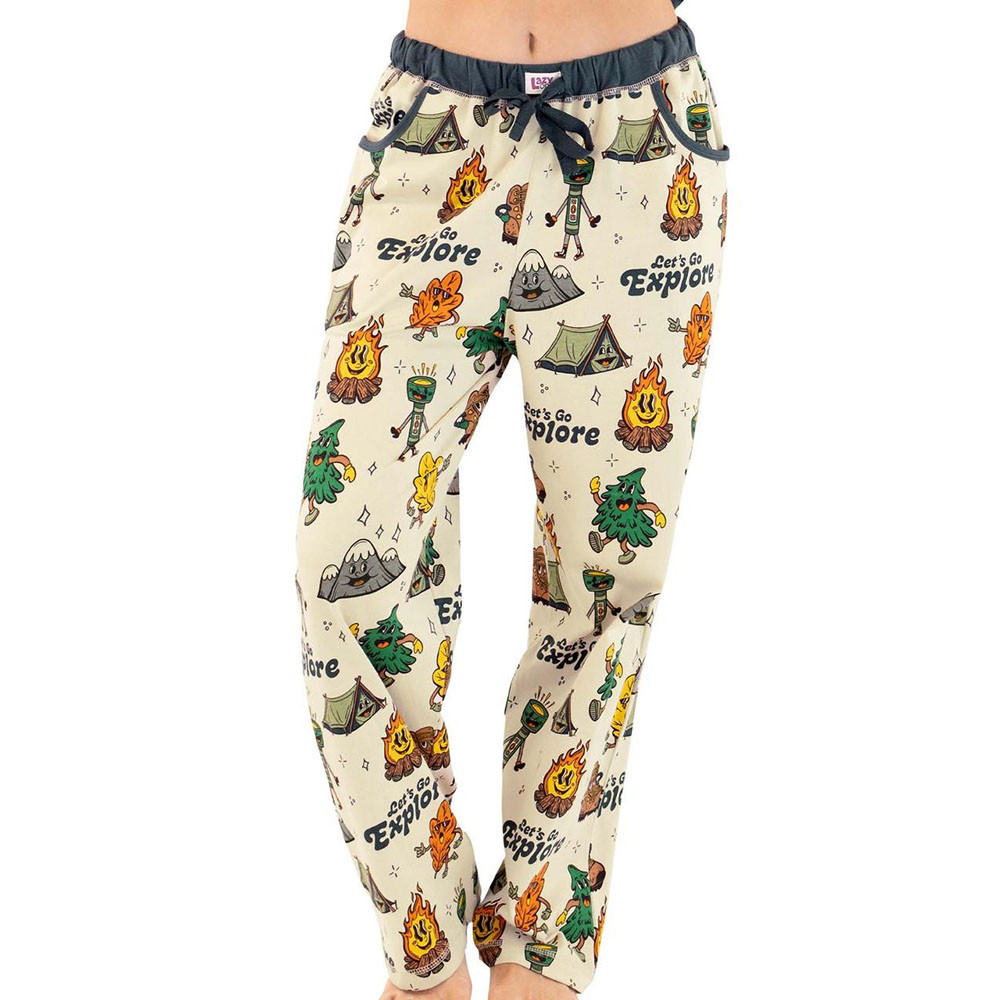 Lazy One Women's Vintage Camping Regular Fit PJ Pant - Kittery
