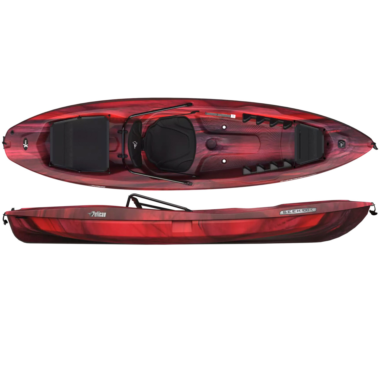 Pelican S.E.E.K. 100X Recreational Sit-on-Top Kayak - Kittery